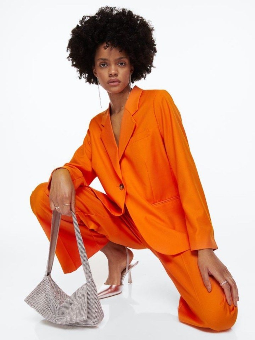 H&M Orange Women's Suit